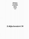 Kolektiv autor - Studie z djin hornictv - 30 (2002)