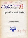 BERNARD A.J. - Obrázky z pravěku země české (1898)